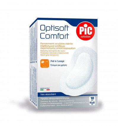 Compresse Oculaire St Optisoft X10