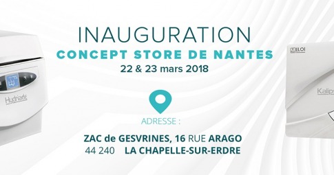 Inauguration du concept store Groupe ELOI à Nantes